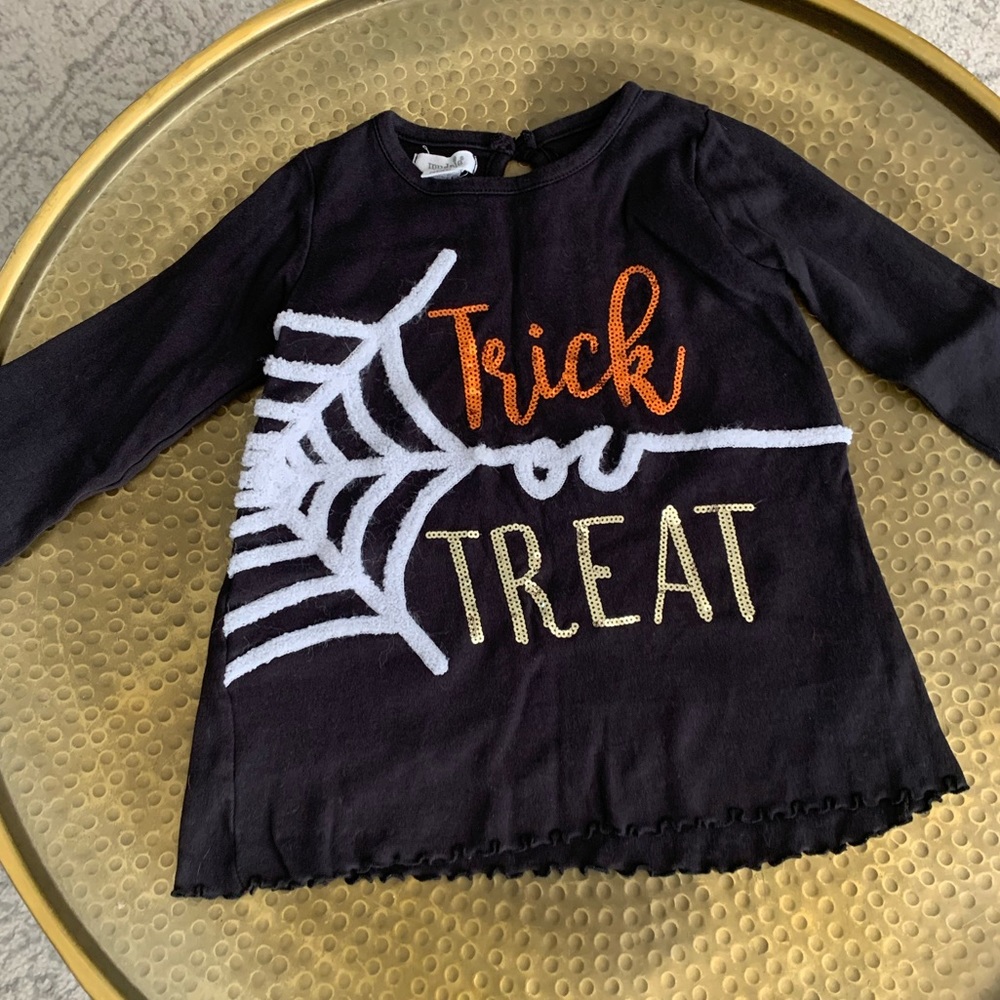 Mud pie Halloween girls shirt